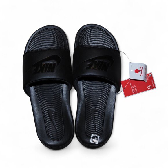 Nike Victori One Slide Sandals Black Women's 9 CN9677-004 - Picture 6 of 11